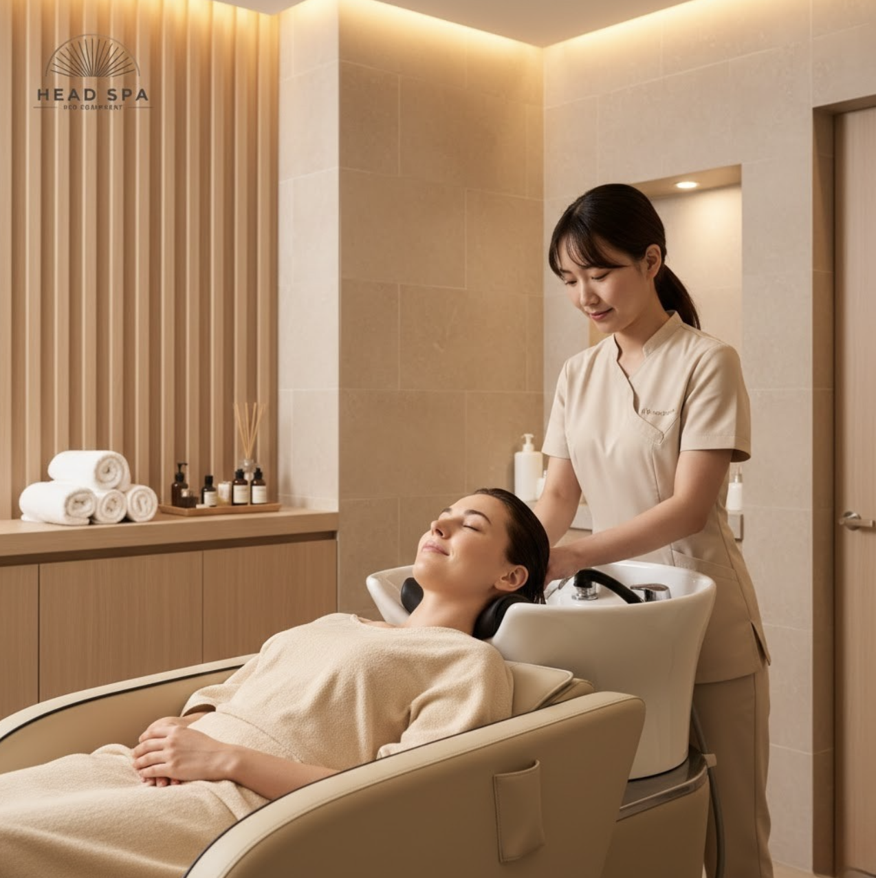 Formez vos équipes à l’utilisation de notre équipement Head spa