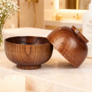 Bol Cosmétique en Bois